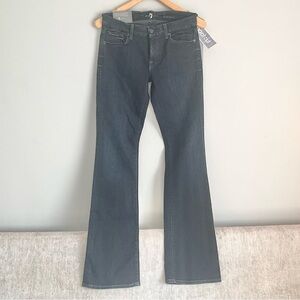 7 For All Mankind Dark Blue Flare Jeans